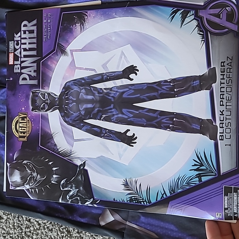 Kids Halloween costume Back Panter - Picture 1 of 5